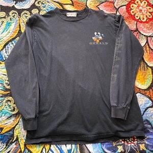 Vintage Donald Duck Long-sleeve